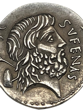 罗马古币饰品硬币项链纯银魔羯座