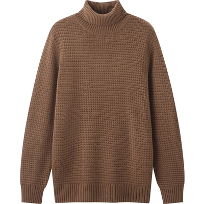 森马针织衫高领打底衫纯色毛衫男