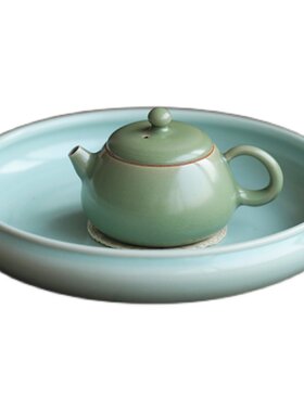 严卫恩纯手工绿西施泡茶小茶壶