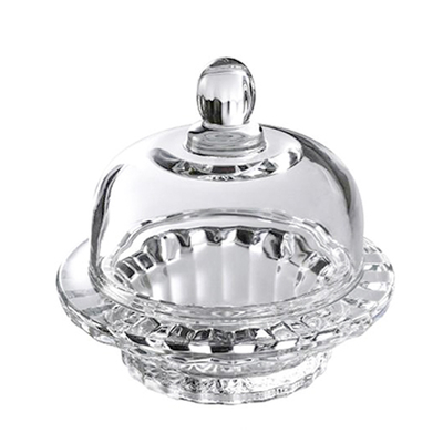 玻璃带盖燕窝盅宫廷风甜品碗