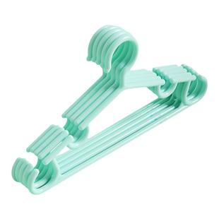 茶花儿童衣架家用婴儿宝宝撑子小孩无痕防滑小衣架塑料婴幼儿挂衣