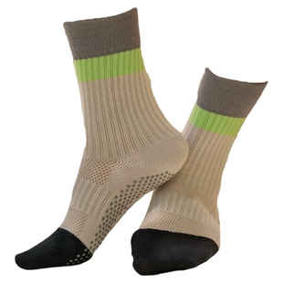 卡益专业瑜伽袜防滑女秋冬中长筒舞蹈跳绳普拉提袜子地板运动棉袜