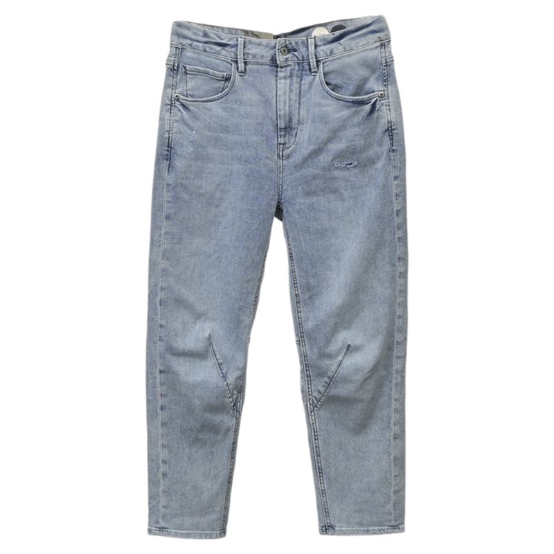 牛仔裤ABLE,JEANS水洗立体锥形