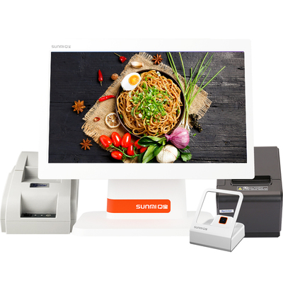 商米奶茶店扫码点餐收银机点餐机