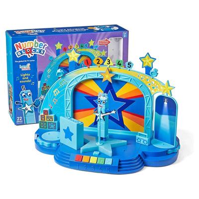 【上新】美国NumberBlocks联名数字积木数字5的音乐舞台益智玩具