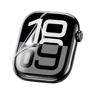 适用iwatch保护膜S10手表S11膜苹果applewatchS9新款2025全屏S8手表膜S7钢化水凝膜S6透明4/5全包se3屏幕贴膜