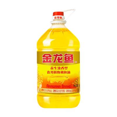 金龙鱼花生浓香调和油5L