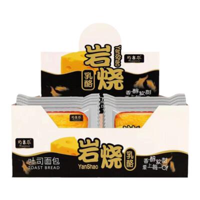 奶吉尔岩烧乳酪吐司面包