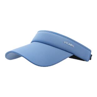 WRELS户外运动跑步空顶帽子女款马拉松防晒遮阳帽男鸭舌帽太阳帽