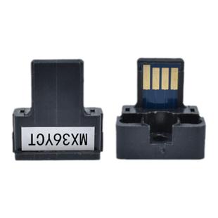 鑫天印适用夏普MX2618NC粉盒芯片3118 3618 2648 3148 3648 3610碳粉芯片MX-36CT BA MA CA YA墨粉识别计数