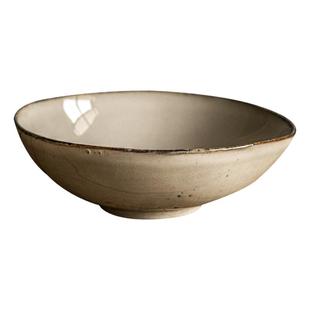 菜碗日式复古陶瓷碗意面碗漂亮餐具微波炉专用碗甜品碗燕麦沙拉碗