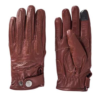 MRMOTOR复古牛皮摩托车手套