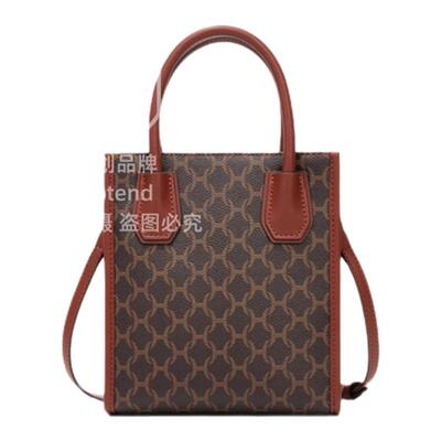 【美国Hotend】轻奢高级感焦糖色琴谱包斜挎包女