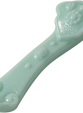 中式璞玉陶瓷玉如意摆件