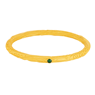 水贝银饰官方旗舰店足银999哪吒乾坤圈手镯简约时尚礼物送女朋友