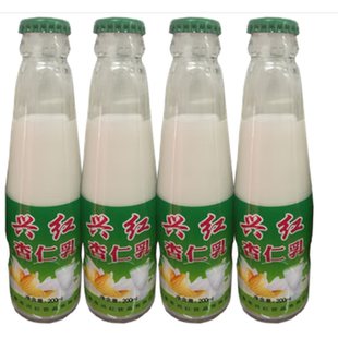 辽宁省内包邮北票兴红杏仁乳24瓶杏仁饮品整箱发货特产饮料杏仁乳