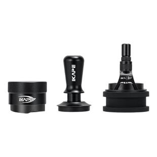 IKAPE咖铂矩阵黑武士系列压粉布粉器 意式咖啡旋转式散粉针套装