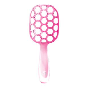 沙宣防静电美发软针排骨造型宽齿梳干湿弯月顺发果冻镂空按摩梳子