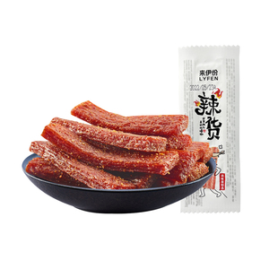来伊份辣货500g小包装辣条辣片面筋制品童年网红小吃来一份小零食
