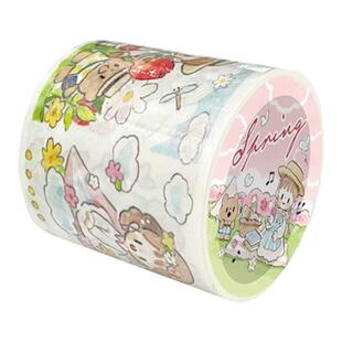 卓大王胶带阿卓啥都有整卷新款海底游乐园贴纸随心配手帐全套胶卷和纸分装咕卡套装调调肉球手账可爱女孩交代