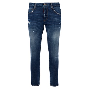 【春夏新品】DSQUARED2/D2次方 春夏男士修身时尚牛仔裤SKATER