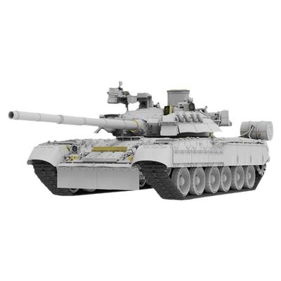 麦田T-80坦克拼装模型