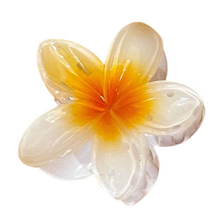 鸡蛋花抓夹女2023新款高级感发饰夹子头饰发夹大号后脑勺鲨鱼夹