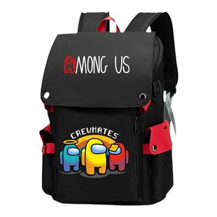 秀洛among us太空狼人杀书包steam游戏cos在我们之中之间双肩背包