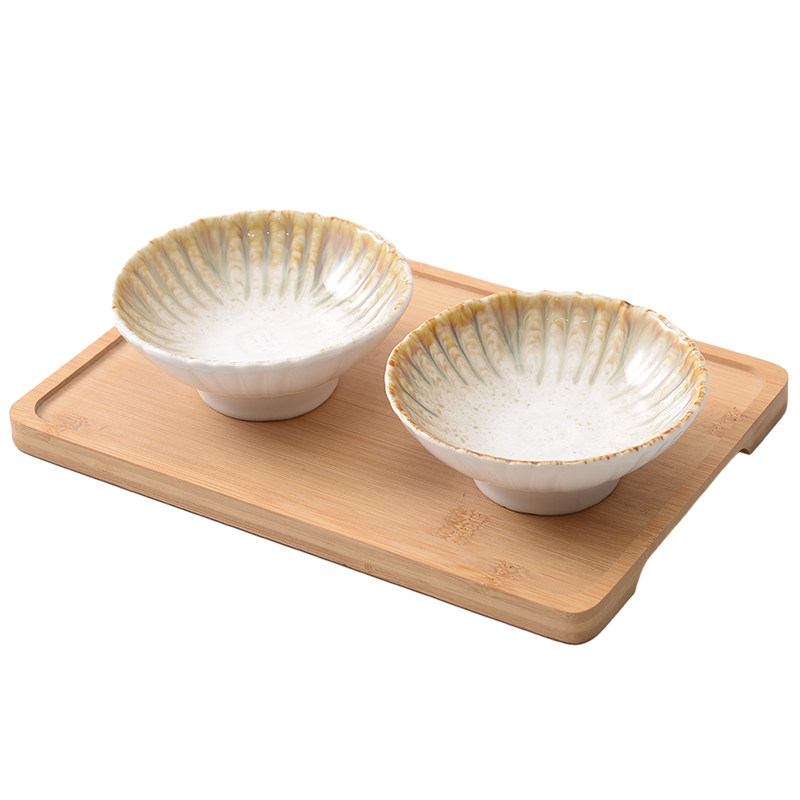 日式调味碟点心碟釉下