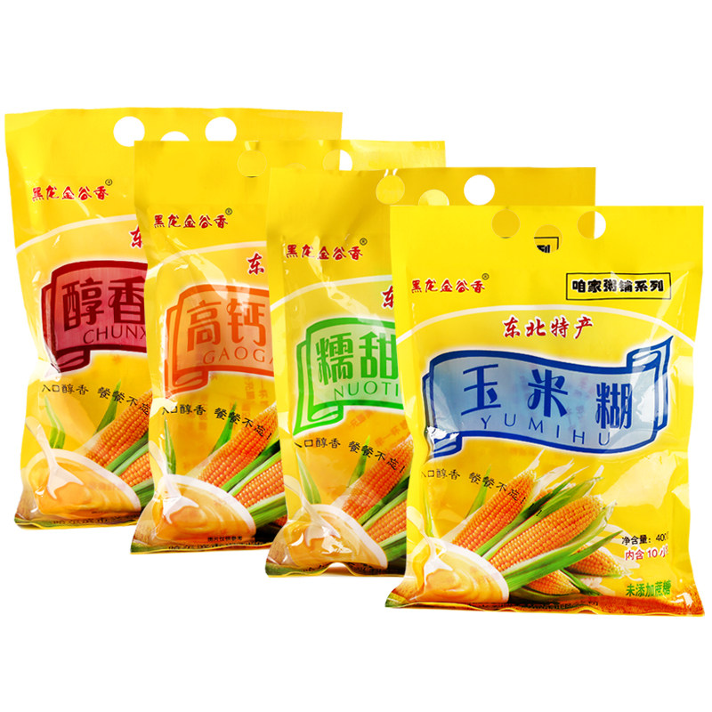 黑龙金谷香醇香玉米糊即冲即食