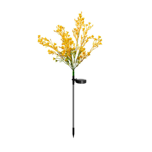 led太阳能油菜花地插草坪灯户外防水花园庭院装饰灯别墅野花仿真