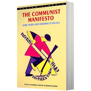 正版现货 共产党宣言 英文原版历史读物 The Communist Manifesto 马列主义经典 马克思恩格斯 全英文版 进口英语原版书籍