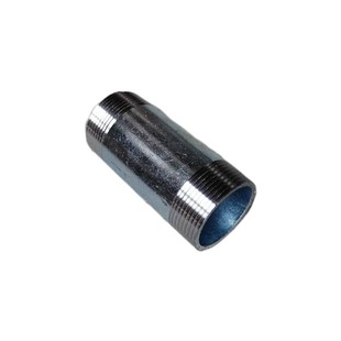 两头牙焊接外丝20cm镀锌管双丝皮管双头丝宝塔头水管接头DN15-50