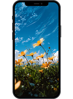 黄花田蓝天白云8K超清壁纸iphone苹果安卓手机电脑ipad平板壁纸