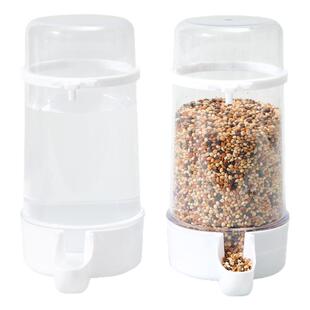 玄凤虎皮鹦鹉鸟用饮水器自动喂水喂食器小鸟食盒鸟食罐下料器喝水