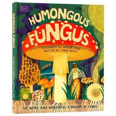英文原版 精装 Humongous Fungus DK真菌王国 儿童自然知识科普绘本 英文版