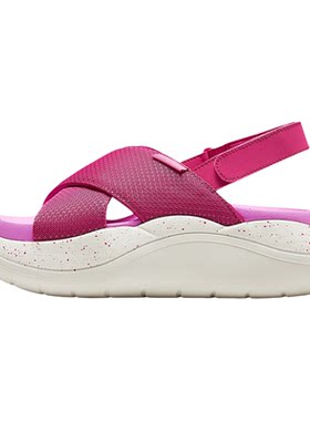 Skechers斯凯奇绵绵鞋夏季凉鞋女外穿厚底增高女鞋透气休闲沙滩鞋