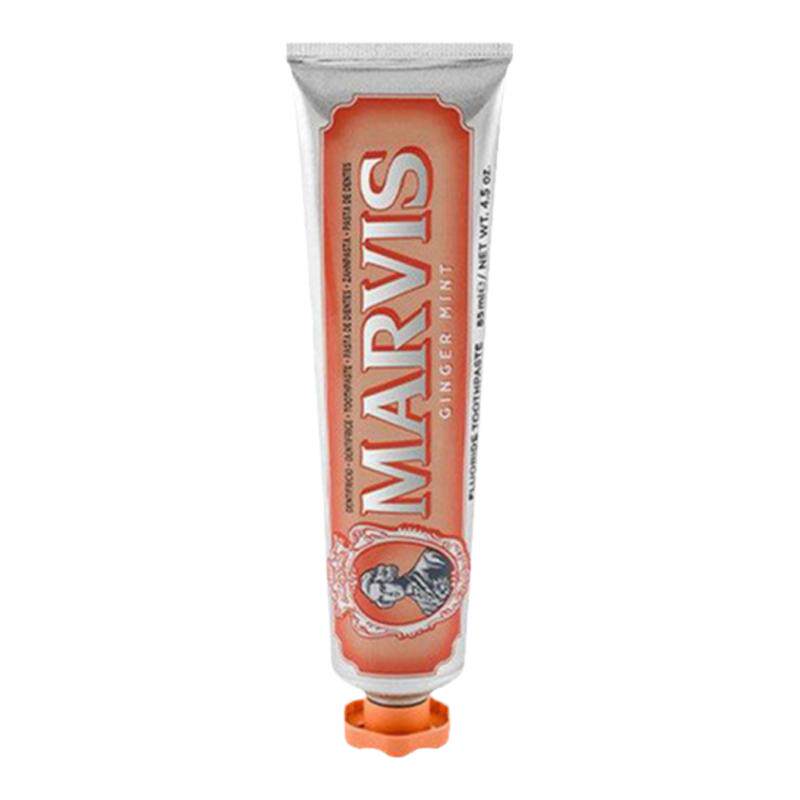 澳门代购 意大利进口Marvis玛菲斯生姜薄荷牙膏 美白 水香85ml