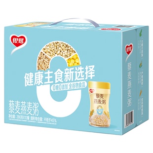 银鹭官方藜麦燕麦粥早餐速食0糖低脂0食品添加剂八宝粥谷物代餐