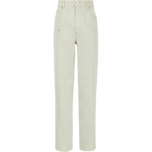 【折扣】Isabel Marant Etoile 女士高腰直筒牛仔裤