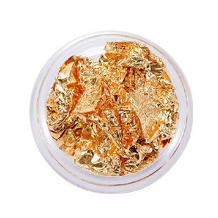 美甲专用金箔纸锡箔碎片新款铂金纸锡纸金银箔纸金泊纸指甲装饰品