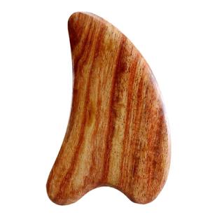 檀木木质刮痧板点穴按摩器刮痧腿部背部眼面部通用疏通经络棒