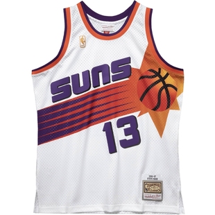 Mitchell&Ness NBA复古球衣SW太阳队1996-97赛季纳什主场篮球服