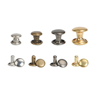 双面铆钉撞钉恩典铜材质不生锈