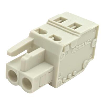 WAGO正品万可MCS721-102/103/104连接器5.0间距对插接线插头2-20P