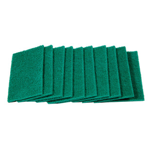 家用含砂海绵擦百洁布片厨房刷锅布洗碗不沾油清洁洗锅神器抹布