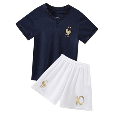 足球服套装成人儿童法国球衣定制