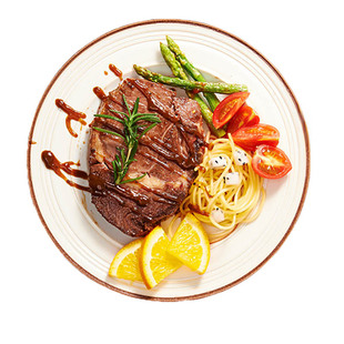 明汕堂黑安格斯牛小排美国纯牛肉新鲜原切雪花谷饲澳洲整块可厚切