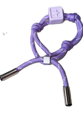 字母定制miu风格缪同款时髦彩色尼龙绳手工编织手链脚链包挂手绳