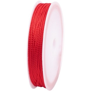 12股股线缠绕线戒指编织手链线高强涤纶线编转运珠红线珠宝线玉线